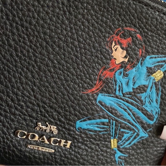 NWT! Coach RARE Marvel Black Widow collector 3 set- drop price ! FINAL - Picture 13 of 15